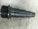 Multi step hose tail screw thread