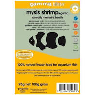 Mysis + Garlic Gamma Frozen Blister Pack Food 95g