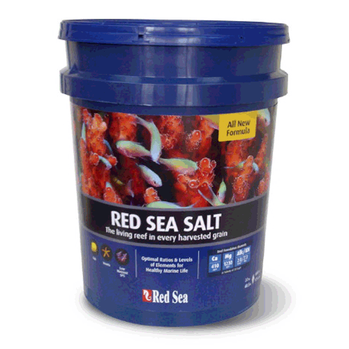 Red Sea Coral Salt Blue lid. 22 kilo